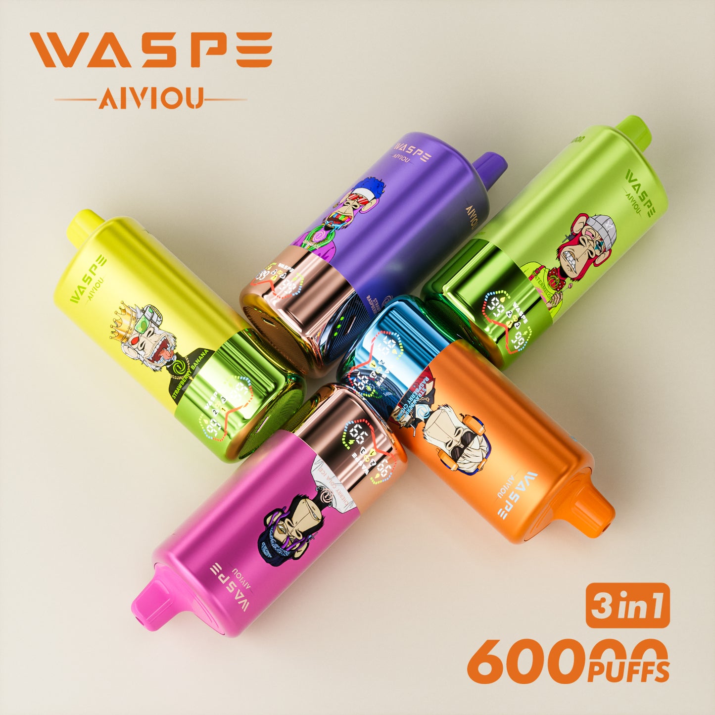 WASPE 60K 3 en 1
