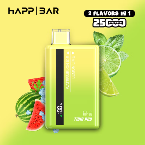 HAPP BAR TWIN 25000 Puffs | Doble sabor
