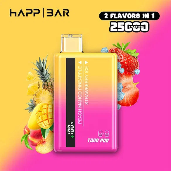 HAPP BAR TWIN 25000 Puffs | Doble sabor