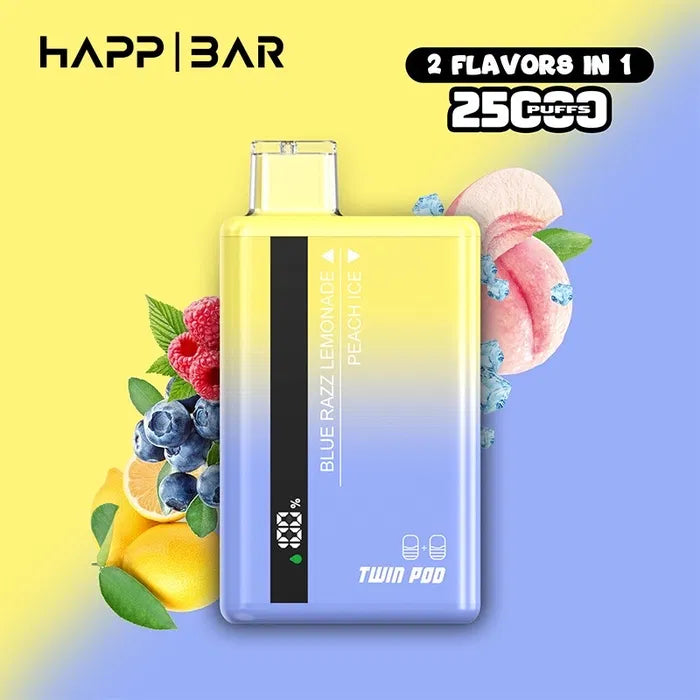 HAPP BAR TWIN 25000 Puffs | Doble sabor