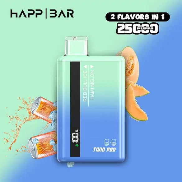 HAPP BAR TWIN 25000 Puffs | Doble sabor