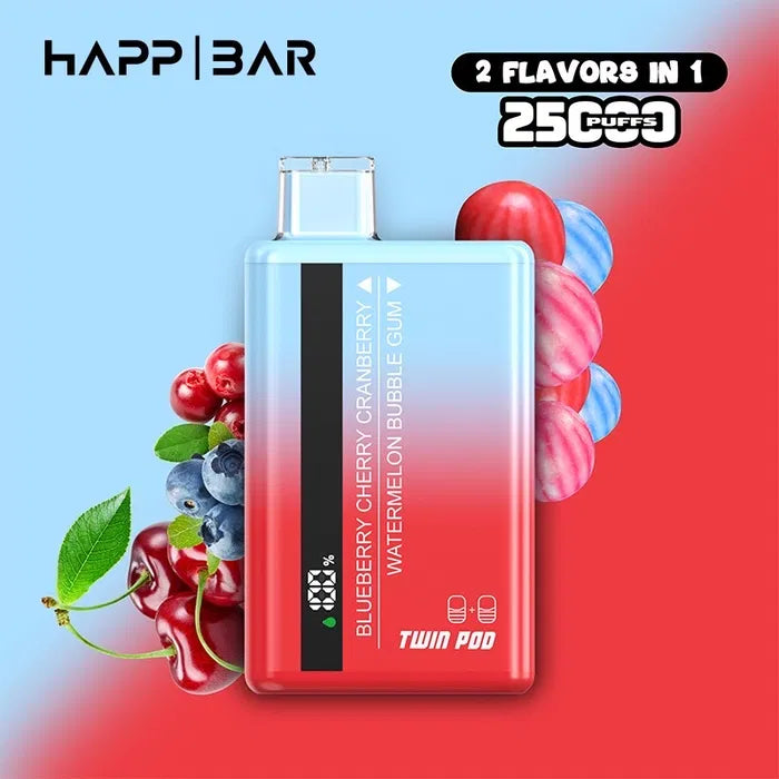HAPP BAR TWIN 25000 Puffs | Doble sabor
