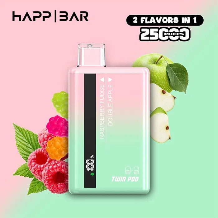 HAPP BAR TWIN 25000 Puffs | Doble sabor