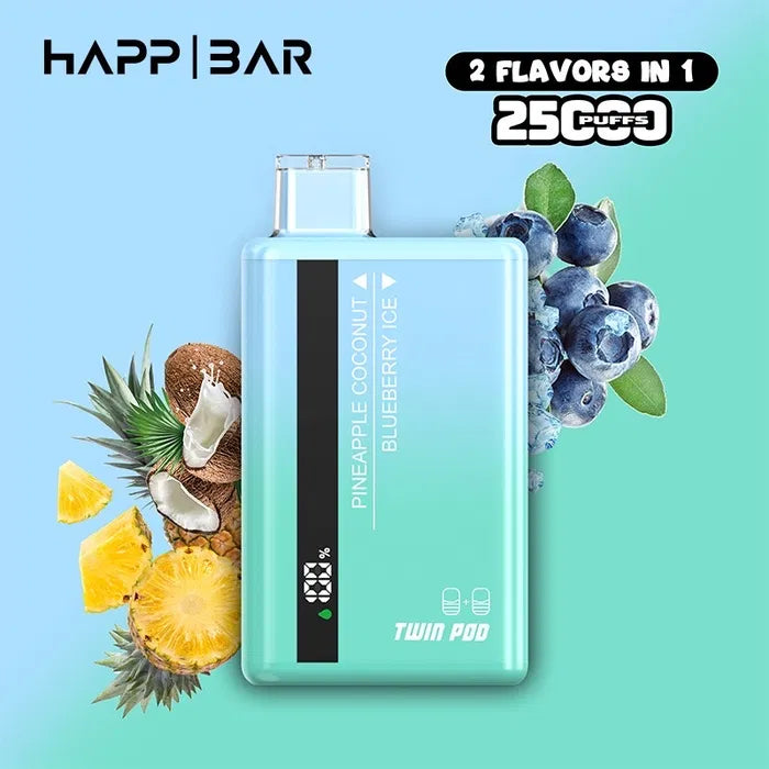 HAPP BAR TWIN 25000 Puffs | Doble sabor