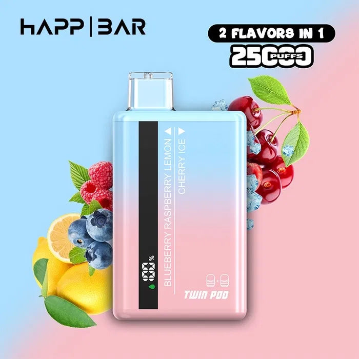 HAPP BAR TWIN 25000 Puffs | Doble sabor