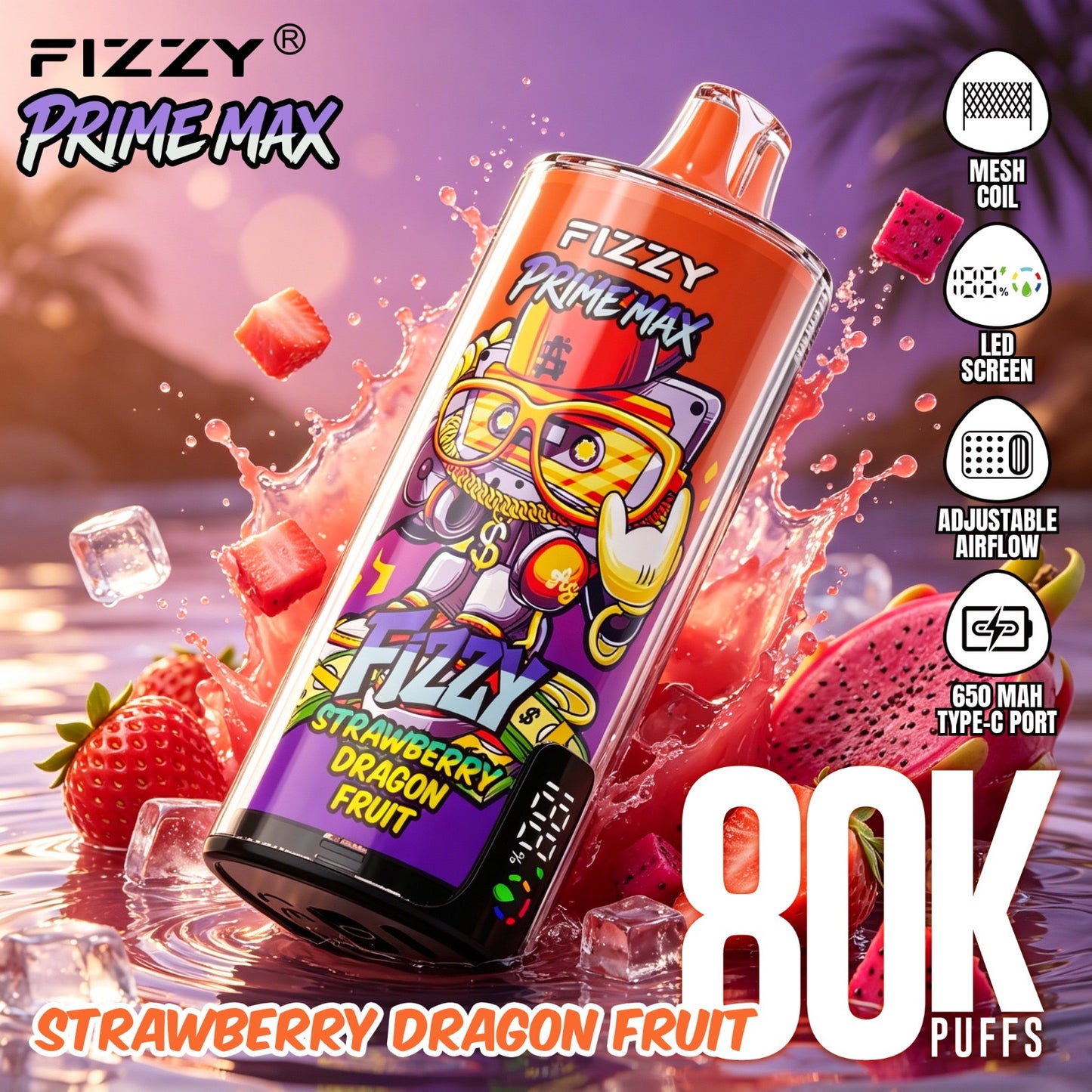 FIZZY PRIME MAX 80K