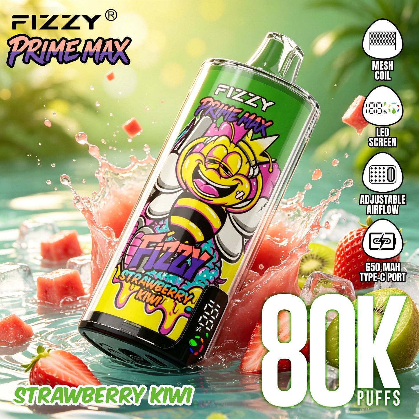 FIZZY PRIME MAX 80K
