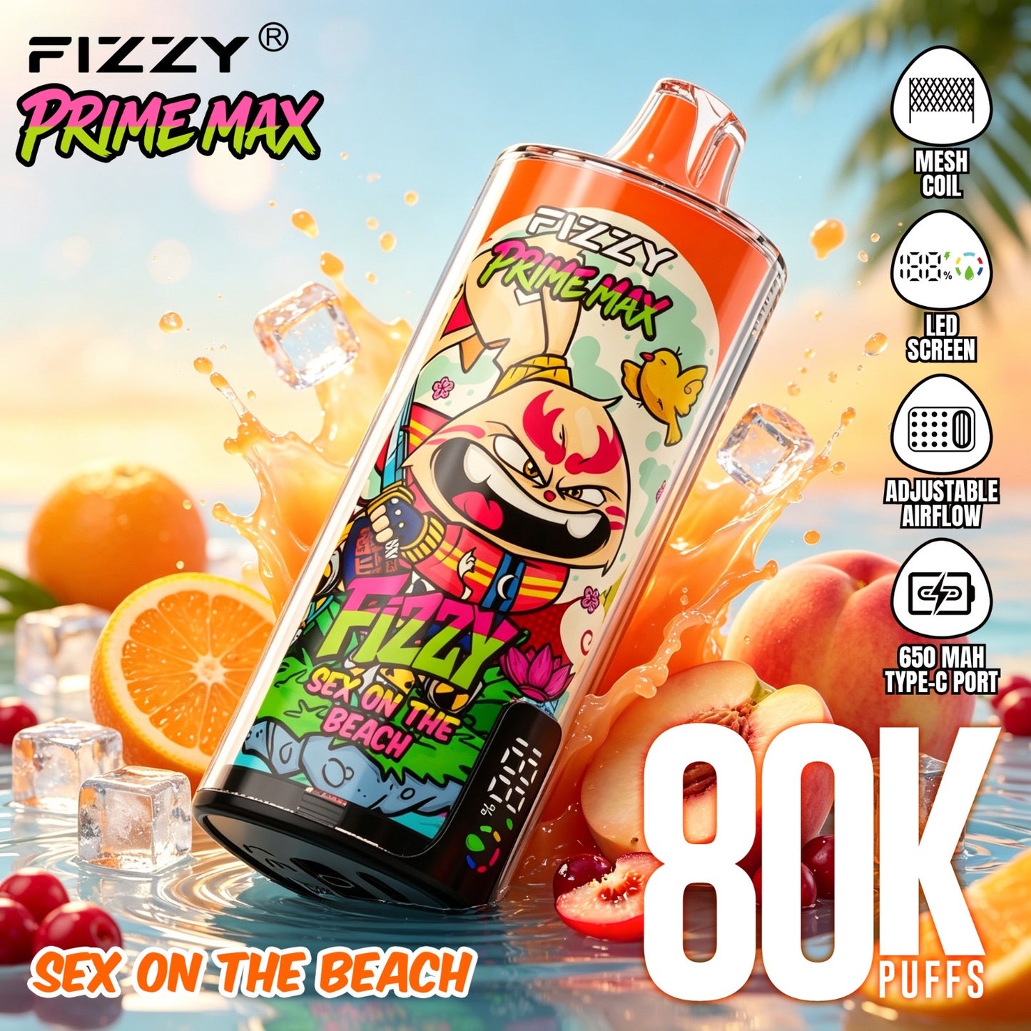 FIZZY PRIME MAX 80K