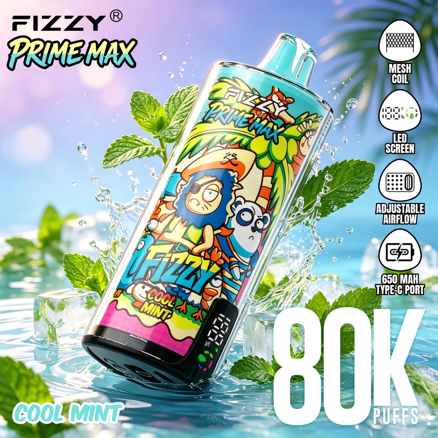 FIZZY PRIME MAX 80K