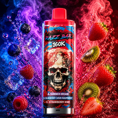 RAZZ BAR 160K puffs | Triple sabor