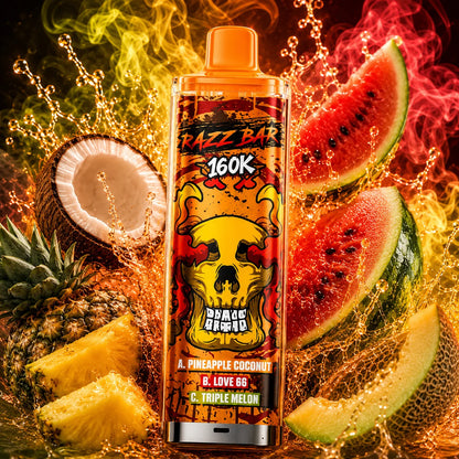 RAZZ BAR 160K puffs | Triple sabor