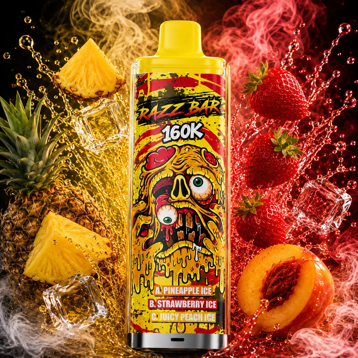 RAZZ BAR 160K puffs | Triple sabor