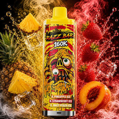RAZZ BAR 160K puffs | Triple sabor
