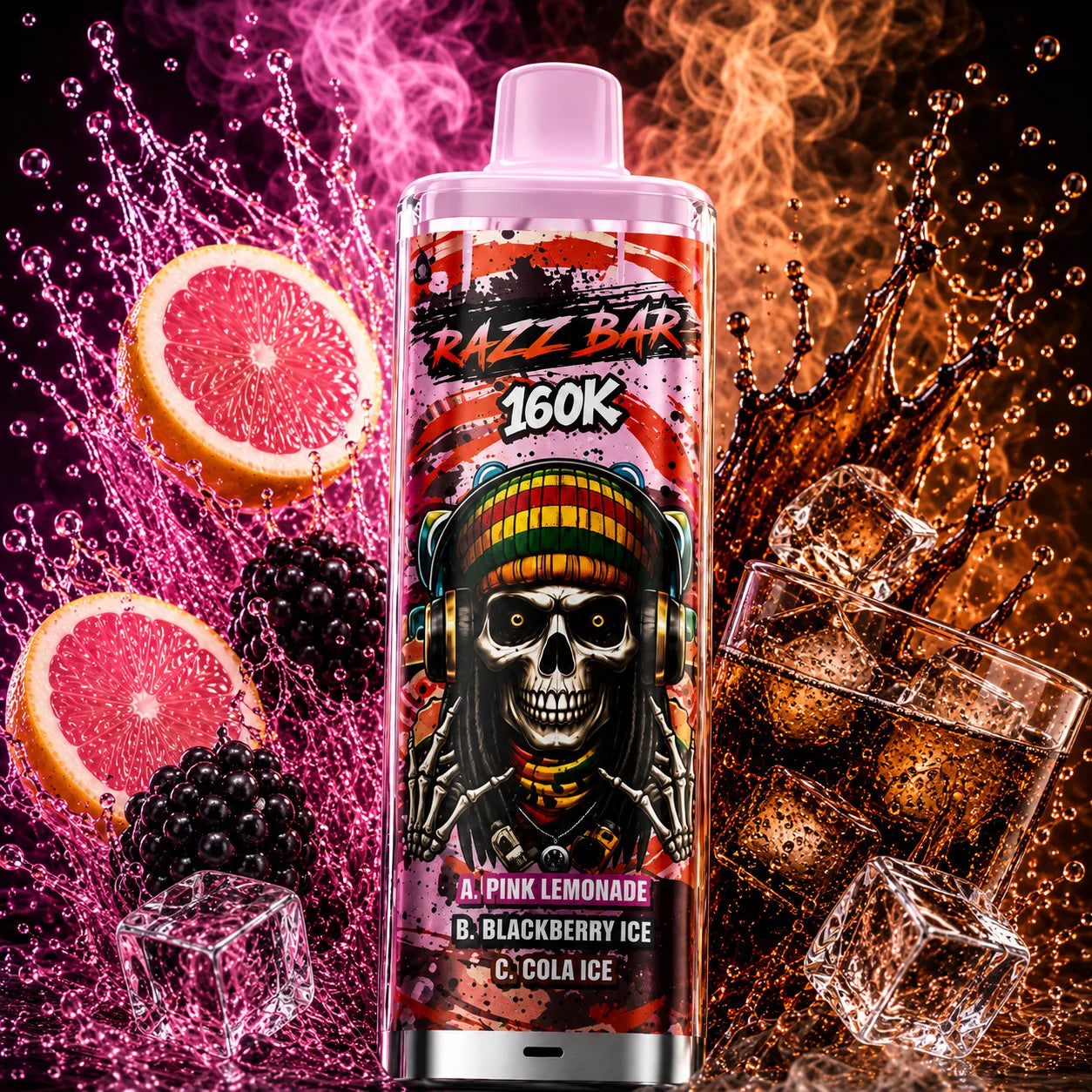RAZZ BAR 160K puffs | Triple sabor