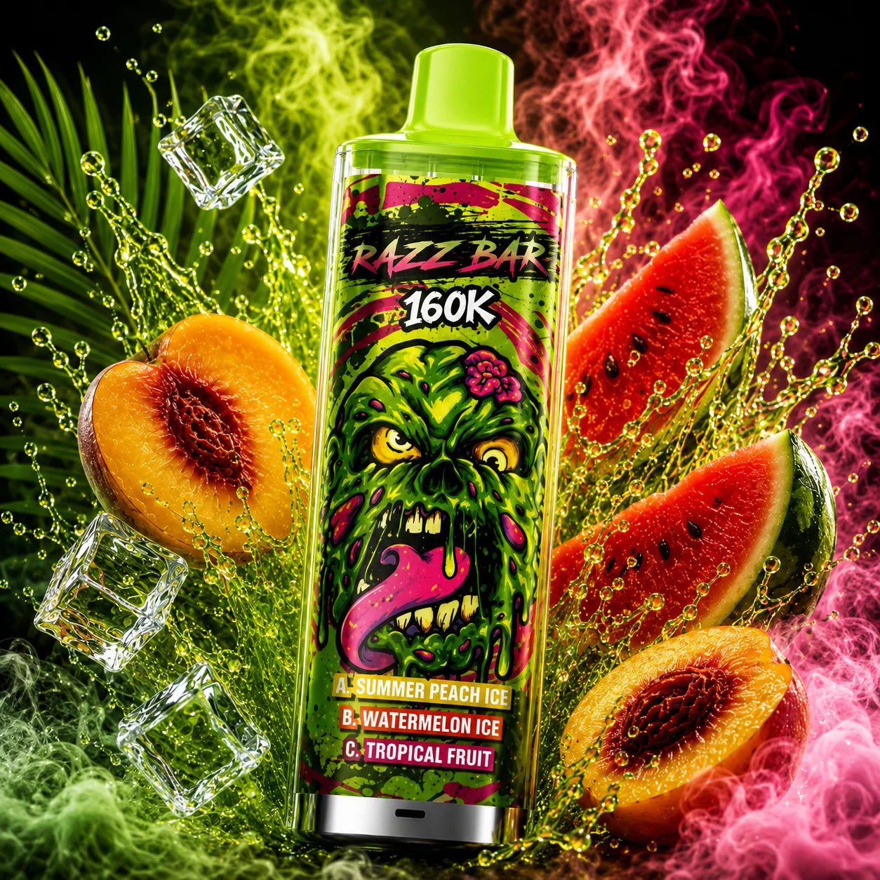 RAZZ BAR 160K puffs | Triple sabor