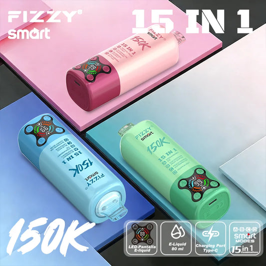FIZZY SMART 150K | 15 sabores en 1