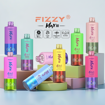 FIZZY MAX III 6en1 60000 Puffs | 6 sabores