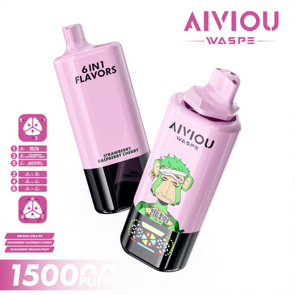 WASPE 150000puffs AIVIOU | 6 en 1