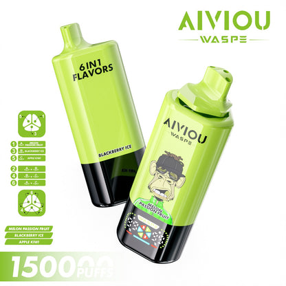 WASPE 150000puffs AIVIOU | 6 en 1