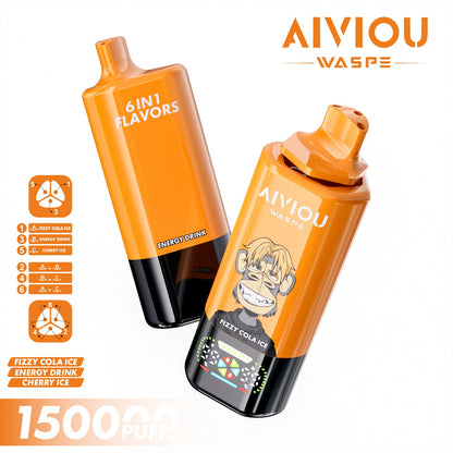 WASPE 150000puffs AIVIOU | 6 en 1