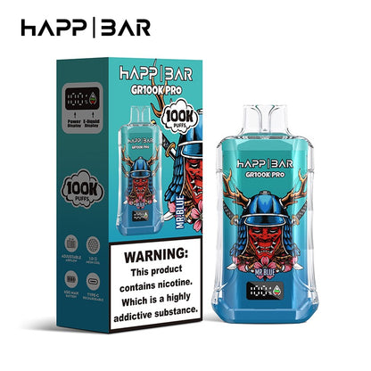 HAPPBAR GR100k PRO | 100.000 puffs