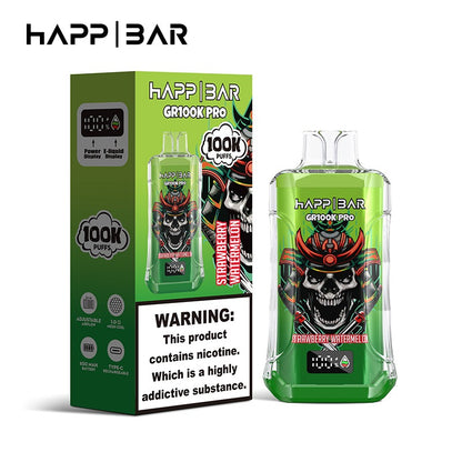 HAPPBAR GR100k PRO | 100.000 puffs
