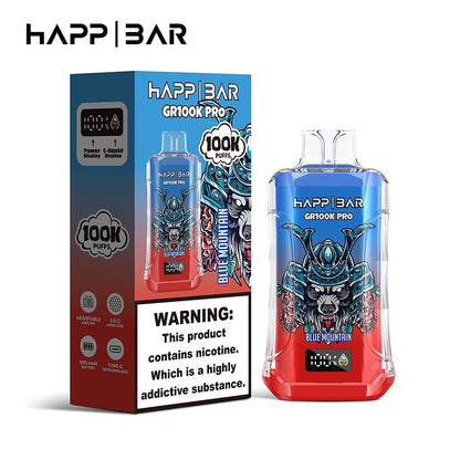 HAPPBAR GR100k PRO | 100.000 puffs