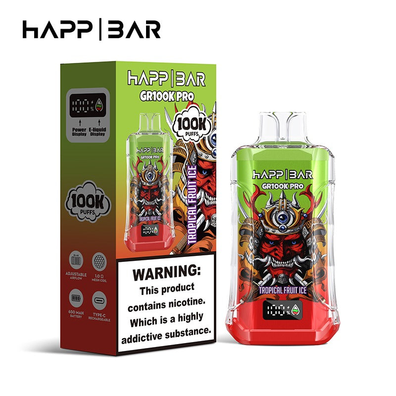 HAPPBAR GR100k PRO | 100.000 puffs