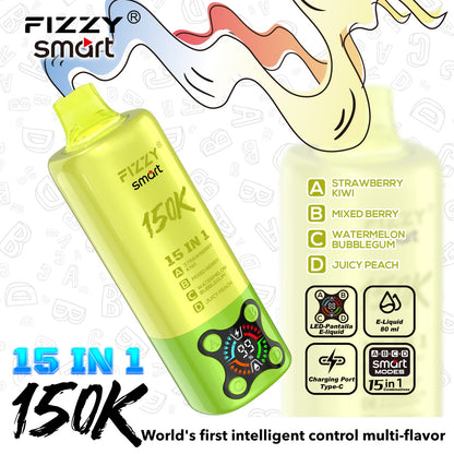 FIZZY SMART 150K | 15 sabores en 1