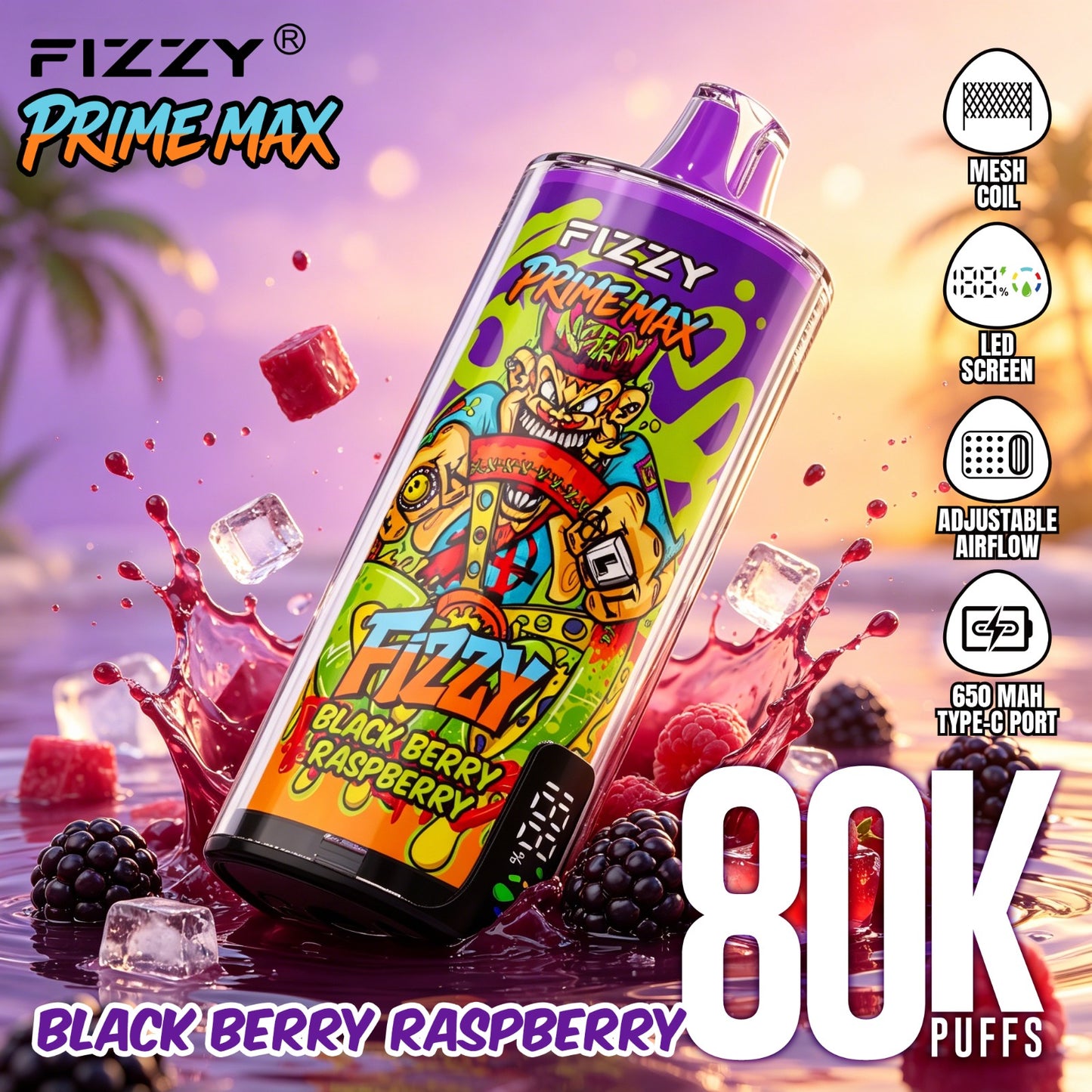 FIZZY PRIME MAX 80K