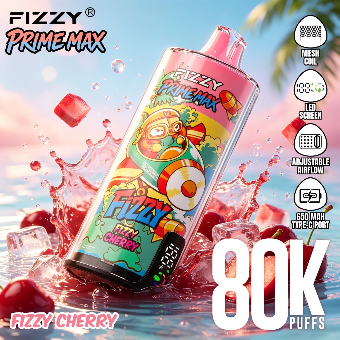FIZZY PRIME MAX 80K