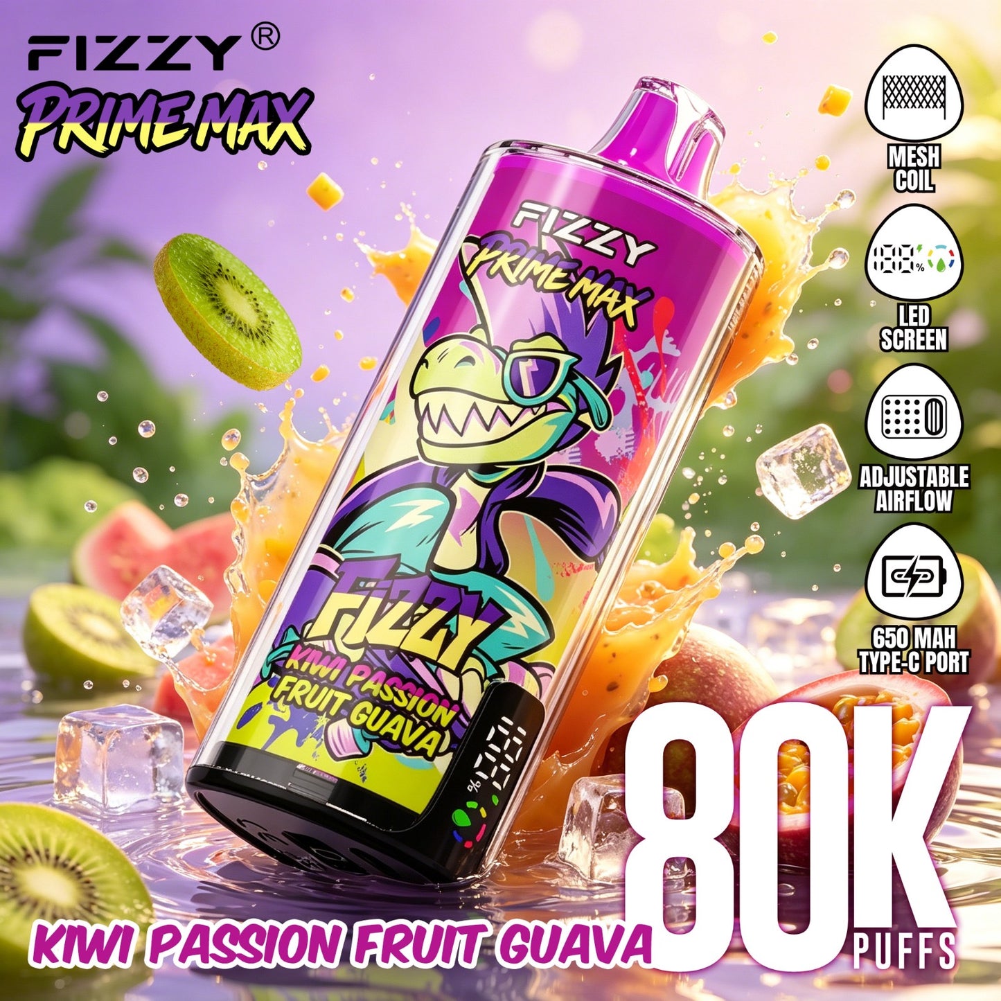 FIZZY PRIME MAX 80K