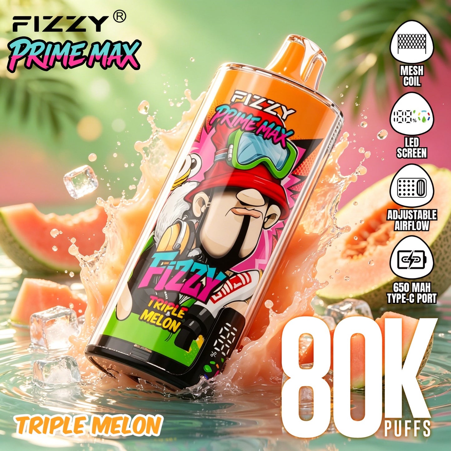 FIZZY PRIME MAX 80K