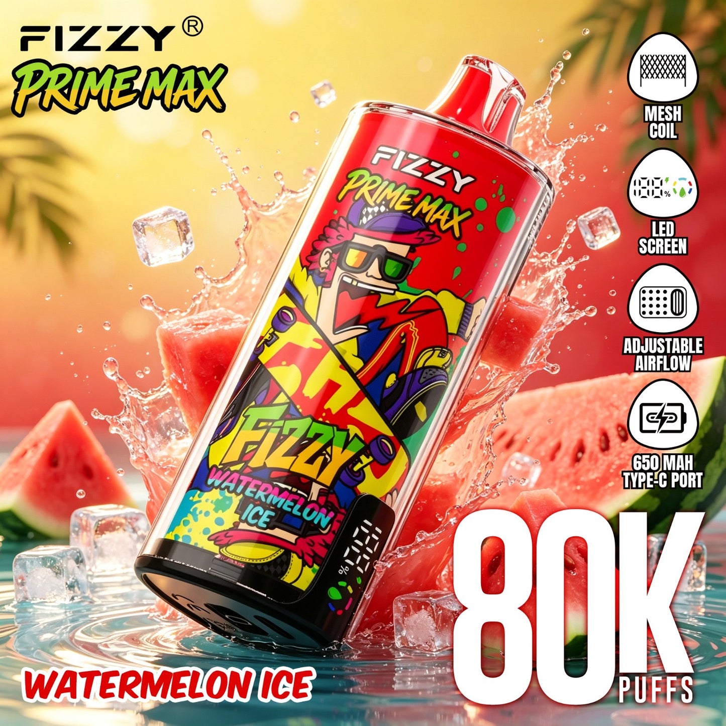 FIZZY PRIME MAX 80K