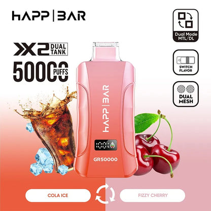 HAPP BAR GR50000 | 50k puffs Doble sabor