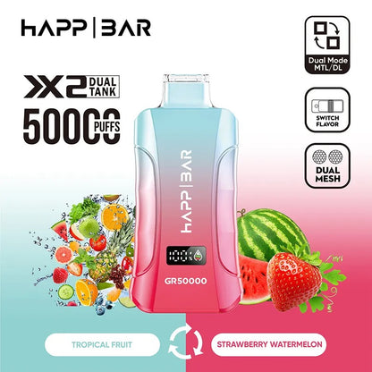 HAPP BAR GR50000 | 50k puffs Doble sabor