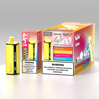 VAPSOLO QUADS 80000 4en1 | 4 sabores